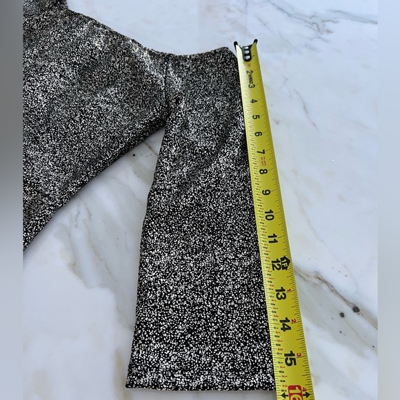 GB BLACK METALLIC STRETCH MINI SEXY DRESS SIZE XS NWTS! - Picture 15 of 17